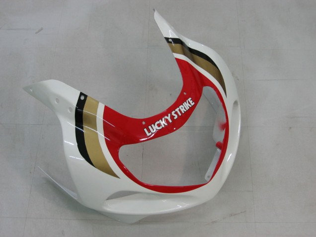 Purchase 2000-2002 White Red Lucky Strike Suzuki GSXR1000 Motorcycle Fairings UK