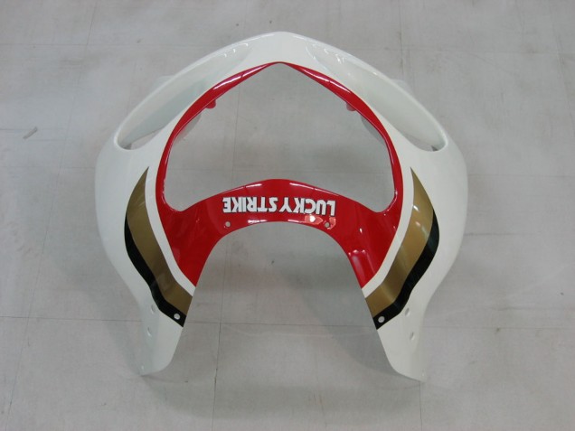 Purchase 2000-2002 White Red Lucky Strike Suzuki GSXR1000 Motorcycle Fairings UK