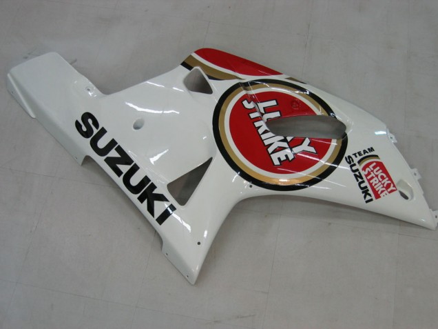 Purchase 2000-2002 White Red Lucky Strike Suzuki GSXR1000 Motorcycle Fairings UK