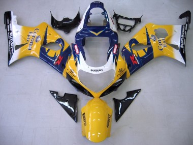 Purchase 2000-2002 Yellow Dark Blue White Motul Corona Suzuki GSXR1000 Motorcycle Fairings UK