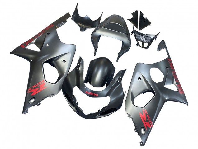 Purchase 2000-2002 Matte Grey Red Decal Suzuki GSXR1000 Motorcycle Fairings UK