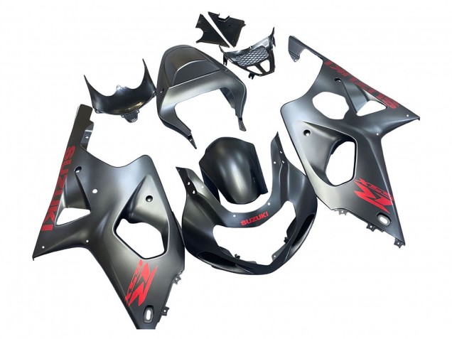Purchase 2000-2002 Matte Grey Red Decal Suzuki GSXR1000 Motorcycle Fairings UK