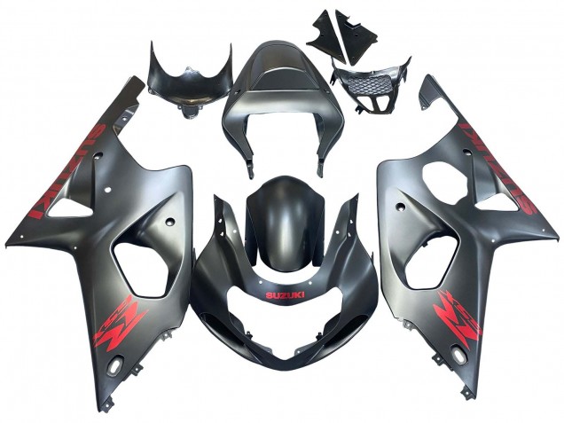 Purchase 2000-2002 Matte Grey Red Decal Suzuki GSXR1000 Motorcycle Fairings UK