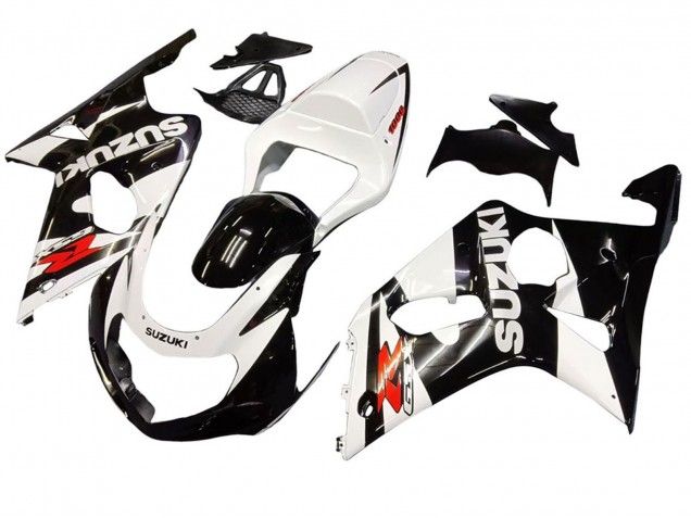 Purchase 2000-2002 White Glossy Black Red Suzuki GSXR1000 Motorcycle Fairings UK