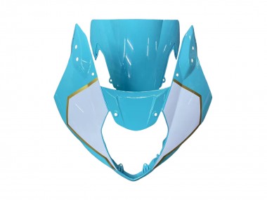 Purchase 2003-2004 White Light Blue Gold Suzuki GSXR 1000 Motorcycle Fairings UK