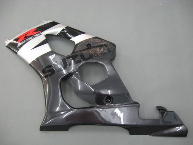 Purchase 2003-2004 Glossy Black White Grey Red Suzuki GSXR 1000 Motorcycle Fairings UK