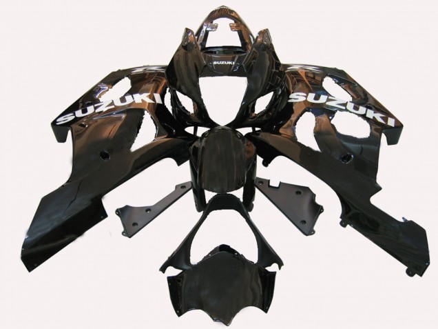 Purchase 2003-2004 Matte Glossy Black Suzuki GSXR 1000 Motorcycle Fairings UK