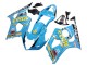 Purchase 2003-2004 Light Blue Yellow Black Rizla Motul Suzuki GSXR 1000 Motorcycle Fairings UK