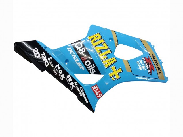 Purchase 2003-2004 Light Blue Yellow Black Rizla Motul Suzuki GSXR 1000 Motorcycle Fairings UK