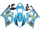Purchase 2003-2004 Light Blue Yellow Black Rizla Motul Suzuki GSXR 1000 Motorcycle Fairings UK