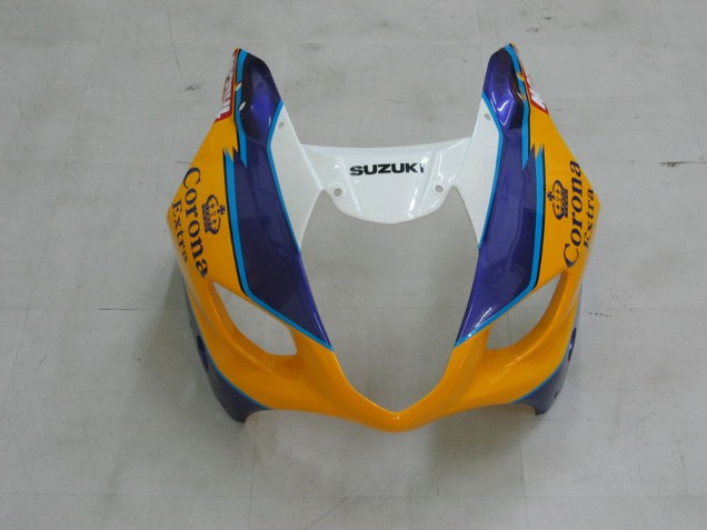 Purchase 2003-2004 Yellow White Blue Black Corona Suzuki GSXR 1000 Motorcycle Fairings UK