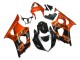 Purchase 2003-2004 Burnt Orange Glossy Black Suzuki GSXR 1000 Motorcycle Fairing UK