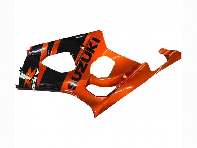 Purchase 2003-2004 Burnt Orange Glossy Black Suzuki GSXR 1000 Motorcycle Fairing UK