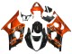 Purchase 2003-2004 Burnt Orange Glossy Black Suzuki GSXR 1000 Motorcycle Fairing UK