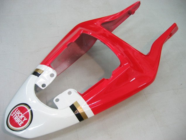 Purchase 2003-2004 White Red Motul Lucky Strike Suzuki GSXR 1000 Motorcycle Fairings UK