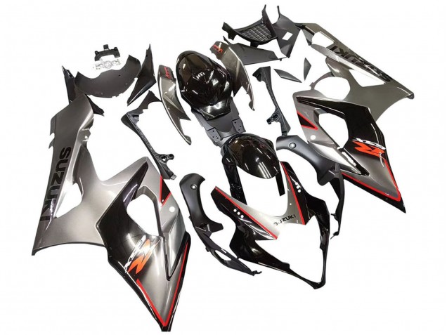 Purchase 2005-2006 Silver Black Red Suzuki GSXR 1000 Motorcycle Fairing UK