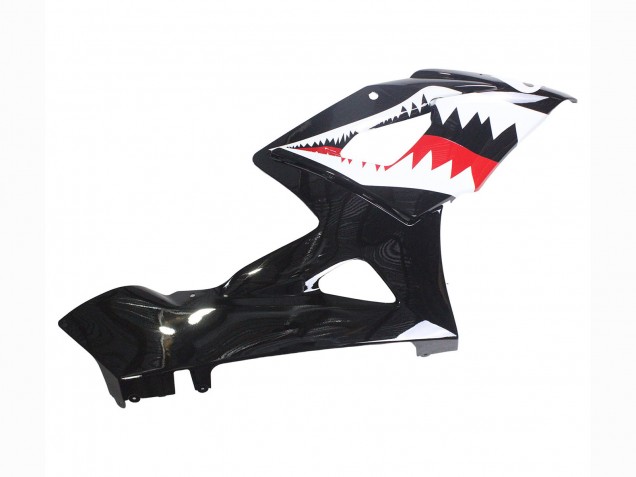 Purchase 2005-2006 Glossy Black Red White Shark Suzuki GSXR 1000 Motorcycle Fairings UK
