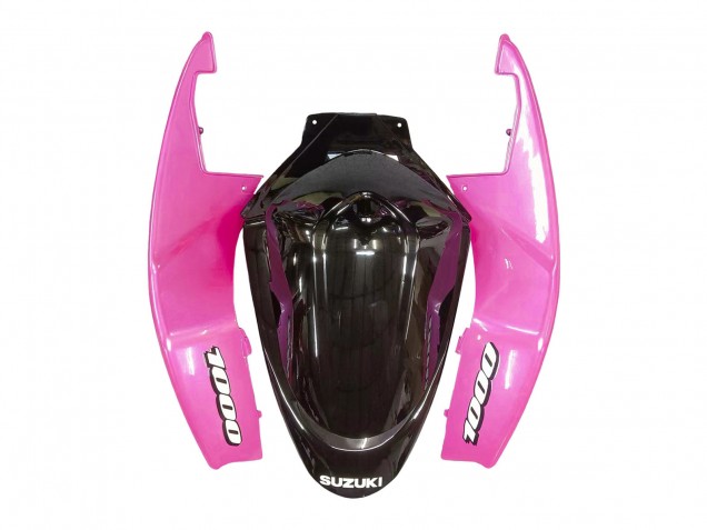 Purchase 2005-2006 Glossy Black Pink Suzuki GSXR 1000 Motorcycle Fairings UK