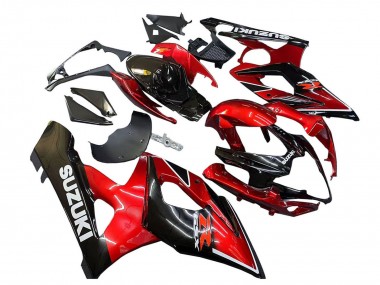 Purchase 2005-2006 Red Glossy Black Suzuki GSXR 1000 Motorcycle Fairings UK