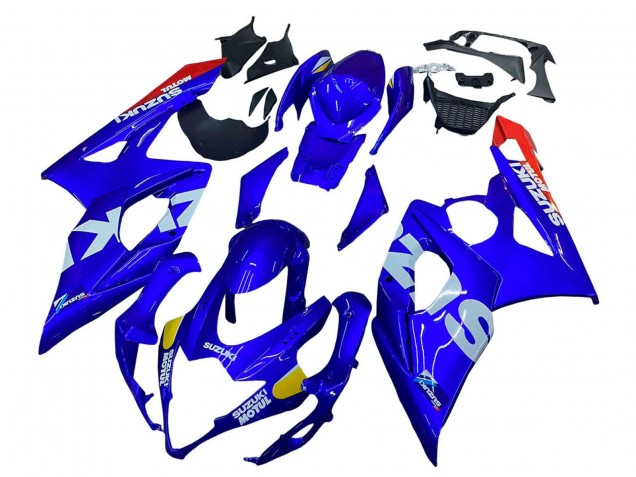 Purchase 2005-2006 Blue Yellow White Red Motul Suzuki GSXR 1000 Motorcycle Fairings UK