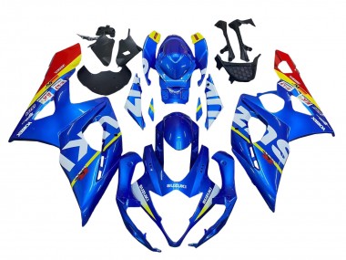 Purchase 2005-2006 Blue Yellow Red White Suzuki GSXR 1000 Motorcycle Fairings UK
