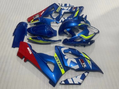 Purchase 2005-2006 Blue Yellow Red Motul Ecstar Suzuki GSXR 1000 Motorcycle Fairings UK