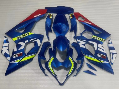 Purchase 2005-2006 Blue Yellow Red Motul Ecstar Suzuki GSXR 1000 Motorcycle Fairings UK