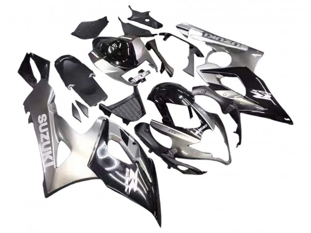 Purchase 2005-2006 Glossy Black Grey Suzuki GSXR 1000 Motorcycle Fairings UK