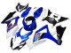 Purchase 2007-2008 White Blue Black Red Suzuki GSXR 1000 Motorcycle Fairings UK