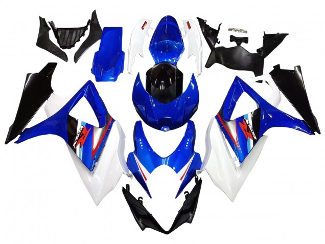 Purchase 2007-2008 White Blue Black Red Suzuki GSXR 1000 Motorcycle Fairings UK
