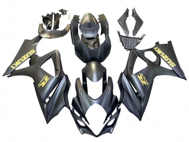 Purchase 2007-2008 Matte Black Gold Decal Suzuki GSXR 1000 Motorcycle Fairings UK