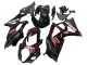 Purchase 2007-2008 Black Red Flame Suzuki GSXR 1000 Motorcycle Fairings UK