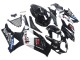 Purchase 2007-2008 Glossy Black White West Suzuki GSXR 1000 Motorcycle Fairings UK