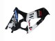 Purchase 2007-2008 Glossy Black White West Suzuki GSXR 1000 Motorcycle Fairings UK