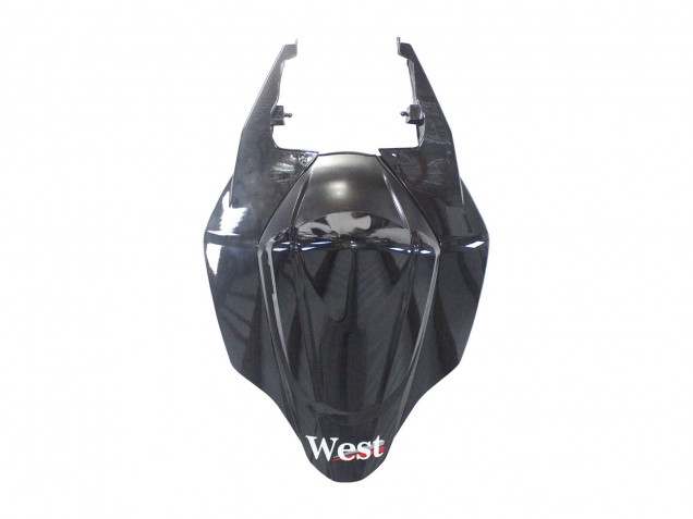 Purchase 2007-2008 Glossy Black White West Suzuki GSXR 1000 Motorcycle Fairings UK