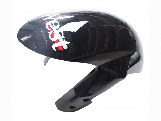 Purchase 2007-2008 Glossy Black White West Suzuki GSXR 1000 Motorcycle Fairings UK