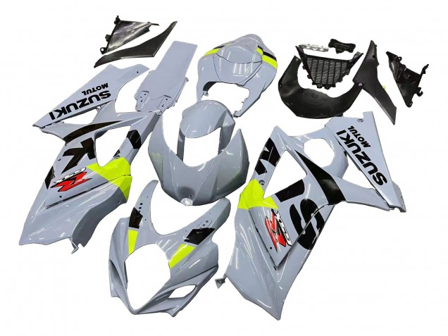 Purchase 2007-2008 Light Grey Green Black Suzuki GSXR 1000 Motorcycle Fairings UK