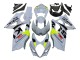 Purchase 2007-2008 Light Grey Green Black Suzuki GSXR 1000 Motorcycle Fairings UK