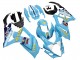 Purchase 2007-2008 Light Blue Yellow Black Motul Rizla Suzuki GSXR 1000 Motorcycle Fairings UK