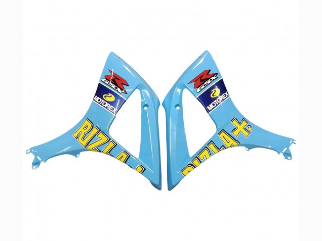 Purchase 2007-2008 Light Blue Yellow Black Motul Rizla Suzuki GSXR 1000 Motorcycle Fairings UK