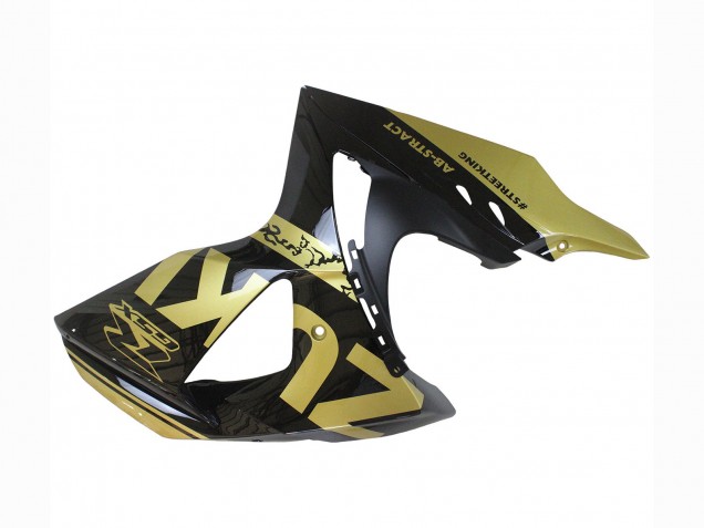 Purchase 2009-2016 Glossy Black Gold Suzuki GSXR 1000 Motorcycle Fairings UK