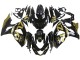 Purchase 2009-2016 Glossy Black Gold Suzuki GSXR 1000 Motorcycle Fairings UK