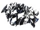 Purchase 2009-2016 Matte Black White Blue Suzuki GSXR 1000 Motorcycle Fairings UK