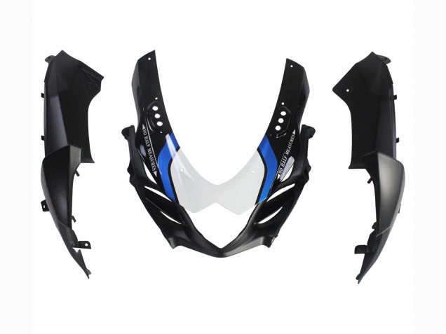 Purchase 2009-2016 Matte Black White Blue Suzuki GSXR 1000 Motorcycle Fairings UK