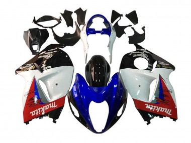 Purchase 1996-2007 White Blue Red Makita Black Suzuki GSXR 1300 Hayabusa Motorcycle Fairings UK