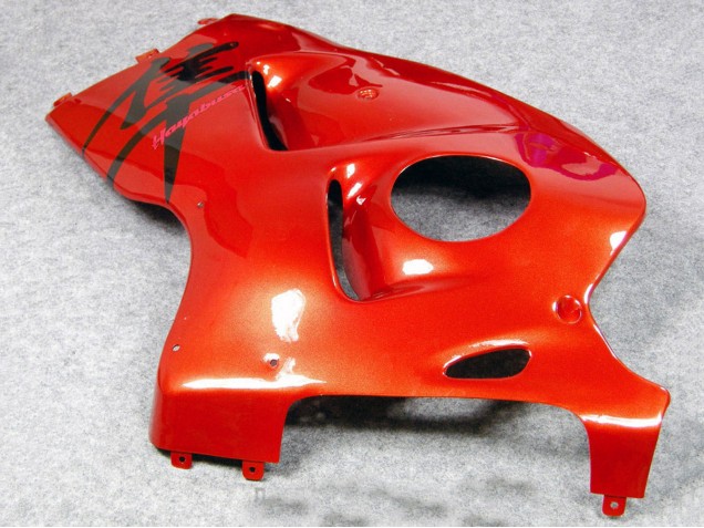Purchase 1996-2007 Orange Red Suzuki GSXR 1300 Hayabusa Motorcycle Fairings UK