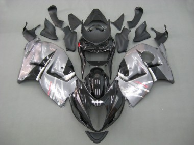 Purchase 1996-2007 Grey Black Hayabusa Suzuki GSXR 1300 Hayabusa Motorcycle Fairings UK
