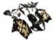 Purchase 1996-2007 Glossy Black Gold Hayabusa Suzuki GSXR 1300 Hayabusa Motorcycle Fairings UK