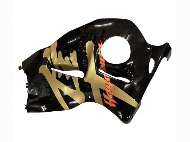 Purchase 1996-2007 Glossy Black Gold Hayabusa Suzuki GSXR 1300 Hayabusa Motorcycle Fairings UK