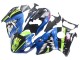 Purchase 1996-2007 Blue Green Shark 46 Suzuki GSXR 1300 Hayabusa Motorcycle Fairings UK